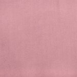 vidaXL Chaise longue avec coussins rose velours