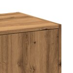 vidaXL Armoire d'apothicaire chêne artisanal bois d'ingénierie