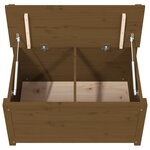 vidaXL Banc Marron miel 80x41x77 cm Bois de pin massif