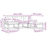 vidaXL Ensemble de canapés d'extérieur 4 pc Blanc et gris clair