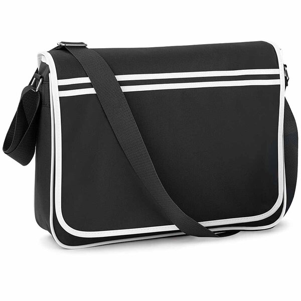 Sac sacoche bandoulière simili cuir - BG71 - noir