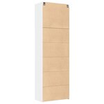 vidaXL Buffet haut blanc 80x42 5x249 cm bois d'ingénierie