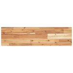 vidaXL Étagères flottantes 3 Pièces 80x20x2 cm acacia massif à l'huile