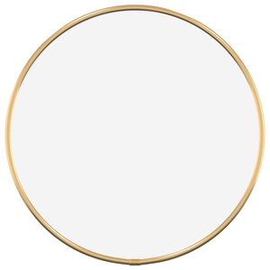 vidaXL Miroir mural Doré Ø 30 cm Rond