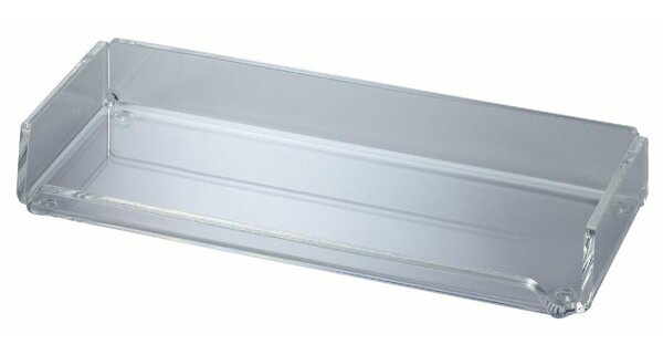 Plumier Pot à Crayon en Acrylique 22x10x3 cm Transparent MAUL