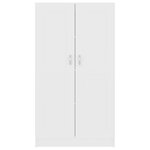 vidaXL Bibliothèque Blanc 82 5x30 5x150 cm Bois d’ingénierie