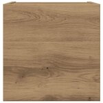 vidaXL Ensemble de meuble TV mural 8 Pièces chêne artisanal