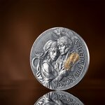 JASON AND MEDEA The Great Greek Mythology 2 Once Argent Monnaie 2000 Francs Cameroon 2024