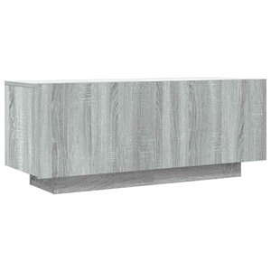 vidaXL Meuble TV Sonoma gris 100x35x40 cm Bois d'ingénierie
