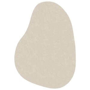 vidaXL Tapis HUARTE Beige 120 x 170 cm Polyester