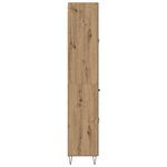 vidaXL Haut Armoire avec tiroir Chêne artisanal 69 5 x 34 x 180 cm