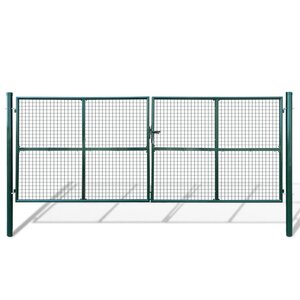 vidaXL Portillon Maille 415 x 200 cm / 400 x 150 cm