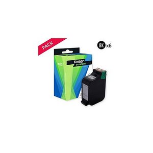 Cartouche compatible hp 23 cartouches pack de 6 couleur c1823d