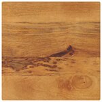 vidaXL Dessus de table 50x50x3 8 cm carré bois massif manguier
