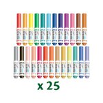 Pip Squeaks 25 Mini marqueurs lavables - Mallette
