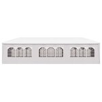 vidaXL Tente de réception 3x9 m Blanc