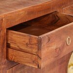 vidaXL Buffet 140x40x80 cm bois d'acacia solide