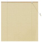 vidaXL Stores et Occultants Naturel 150 x 160 cm Bambou