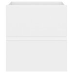 vidaXL Armoire d'évier Blanc 41x38 5x45 cm Bois d’ingénierie