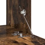 vidaXL Ensemble de meubles TV 4 Pièces Chêne fumé Bois d'ingénierie