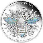 Pièce de monnaie en Argent 2 Dollars g 31.1 (1 oz) Millésime 2026 Australian Native Bees LEAFCUTTER BEE