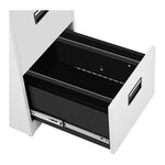Meuble de classement bureau suspendu 3 tiroirs 101 5 cm 125 kg 14_0002486