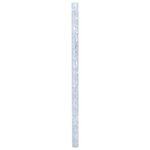 vidaXL Films pour fenêtre 4 Pièces dépoli motif de fleurs PVC