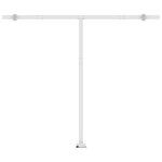 vidaXL Auvent automatique sur pied 400x300 cm Orange/marron