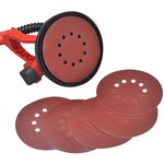 vidaXL Ponceuse de cloison sèche Rouge 750 W