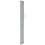 vidaXL Auvent latéral rétractable de patio 120x300 cm Marron
