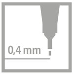 STABILO -Boîte métal x 50 stylos-feutres point 88 - pointe fine