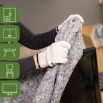 Pack and Move - Lot 6 Couvertures De Protection Pour Déménagement Et Stockage - 1 5 X 2 M - Épaisse Et Résistante - Protection TV Protection Meubles