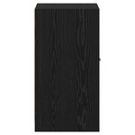 vidaXL Armoire de pharmacie Chêne noir 40x41x77 5 cm Bois d'ingénierie