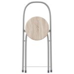vidaXL Ensemble de salle à manger pliable 5 pièces MDF