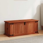 vidaXL Coffre de rangement 79x34x32 cm Bois d'acacia solide