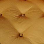 vidaXL Pouf modulaire jaune 70x70x36 tissu