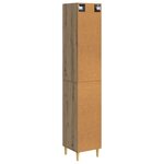vidaXL Ensemble de Meubles 2 Pièces Chêne artisanal 33 x 34 5 x 90 cm
