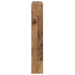 vidaXL Tête de lit Bois ancien Bois massif récupéré 120 x 17 x 102 cm