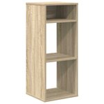 vidaXL Bibliothèque chêne sonoma 34x31x80 cm bois d'ingénierie