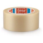 Ruban adhésif tesa 4120 pvc havane résistant  32 microns 50 mm x 100 m (lot de 36)