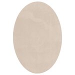 vidaXL Tapis HUARTE Beige 120 x 170 cm Polyester