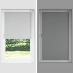 Store enrouleur occultant crème 40 x 100 cm