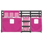 vidaXL Lit superposé sans matelas 90x190 cm bois de pin massif