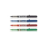 Stylo roller V Ball VB7 encre liquide Pte métal Moyenne Rouge PILOT