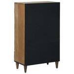 vidaXL Buffet Haut Marron 60 x 33 5 x 100 cm Bois de mangue massif