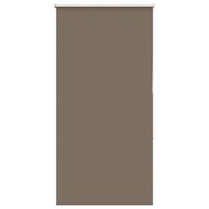 vidaXL Store enrouleur occultant café 65x130cm largeur du tissu 60 7cm