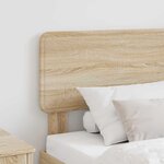 vidaXL Tête de lit Chêne Sonoma 100 cm Bois d'ingénierie