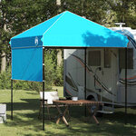 vidaXL Tente à auvent pop-up Bleu 200 x 200 cm tissu