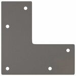 vidaXL Pieds en épingle à cheveux pour table basse 4 pièces Acier naturel 10 cm Acier massif