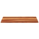 vidaXL Dessus de table bois massif d'acacia 25-27 mm 60x90 cm
